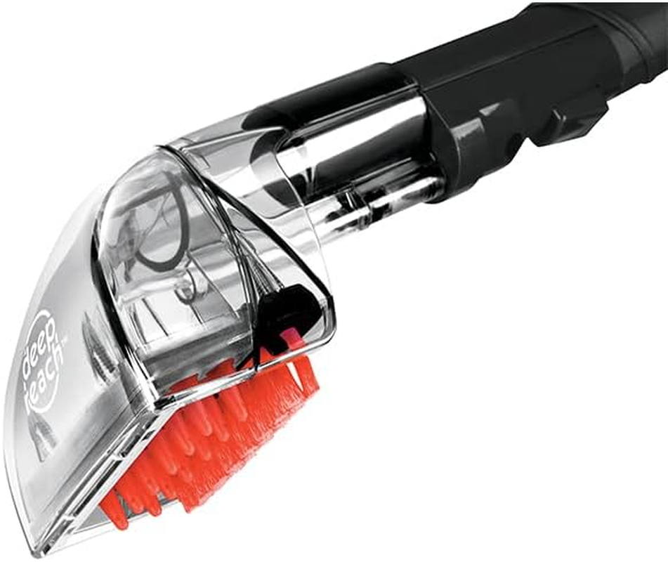 Bissell Deep Reach Tool, for Spotclean Portable Carpet Cleaners, Spotclean Accessory, Remove Built-In Stains, for Carpet, Upholstery, Car Interiors, Stairs, Black/Red, 2367 image number 3