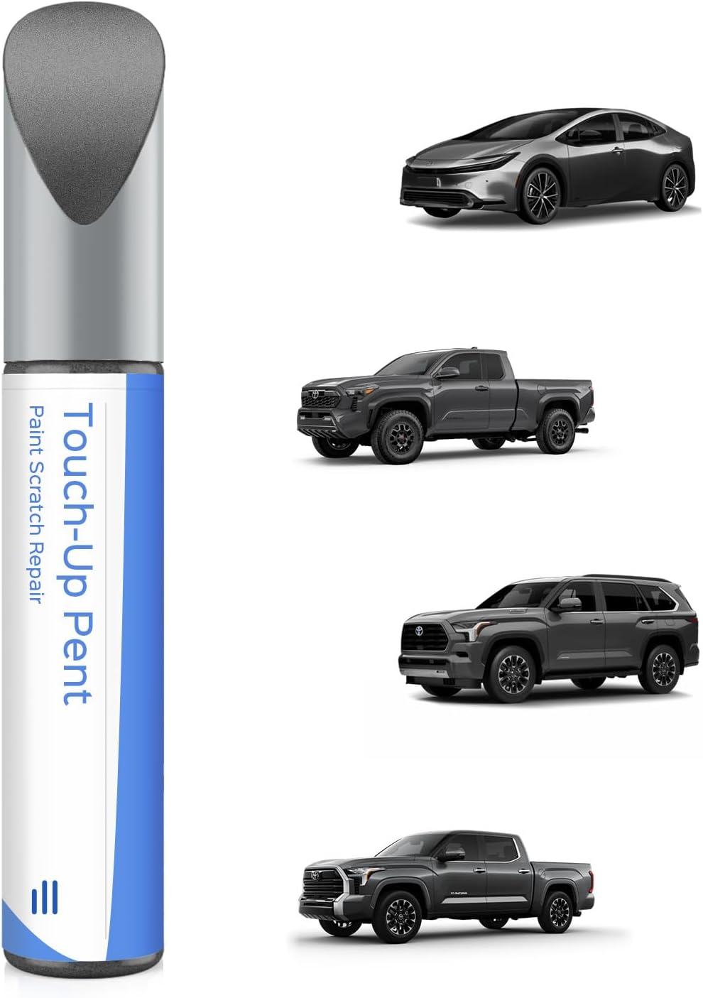 1F7 Classic Silver Metallic Touch up Paint Compatible with Toyota Exact Match Chips and Nicks Touch Up image number 5