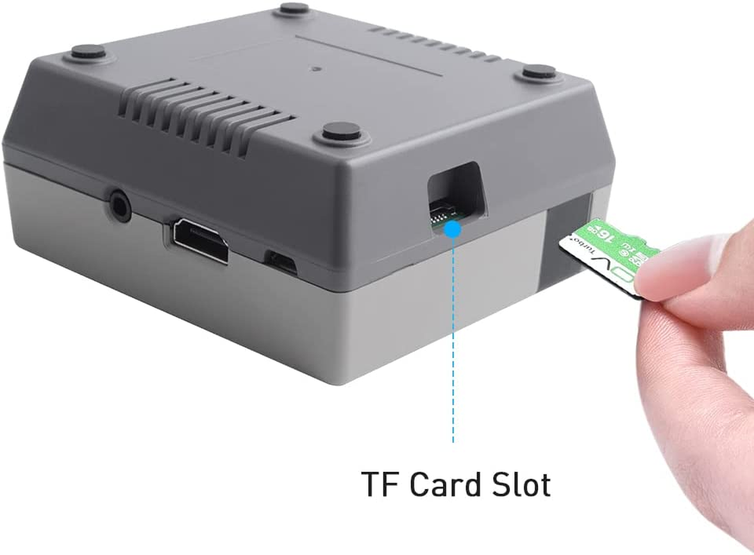 Geeekpi Case for Raspberry Pi 3B+, Case with Fan for Raspberry Pi, Retro Gaming Nes3Pi Case with Cooling Fan, Heatsinks for Raspberry Pi 2B/3B/3B+ image number 6