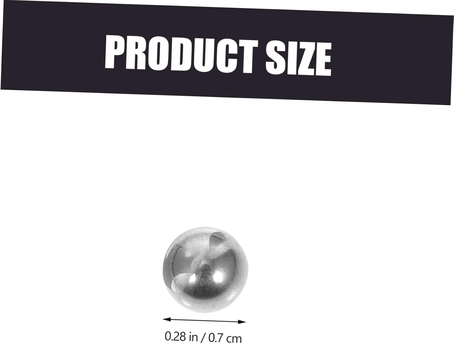 Beavorty 240Pcs Stainless Steel Paint Mixing Agitator Balls Stirring Steel Balls for Nail Polish image number 5