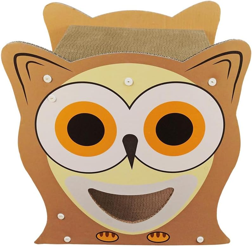 Double Layer Cat Scratching Mat, Durable Non-Slip Cat Scratching Board, Cat Nest (Bird Shape)