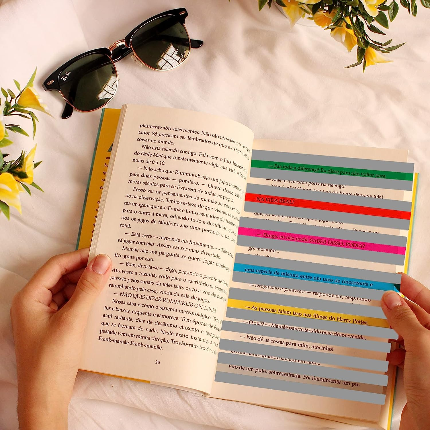 24 Pieces Guided Reading Strips Reading Helper Strips, Reading Ruler Colored Overlay Highlight Bookmarks Help with Dyslexia for Kid and Teacher Supply Guided image number 2