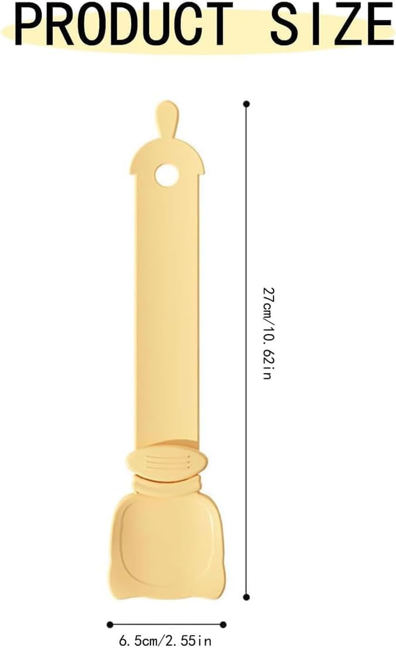 2 X Yellow Cat Strips, Squeeze Spoon, Feeder Cat Strip, Pet Feeder, Cat Food Spoon, Flexible Pet Spoon, Multifunctional Cat Snack Spoon for Pets, Bowls, Drinkers and Accessories image number 5