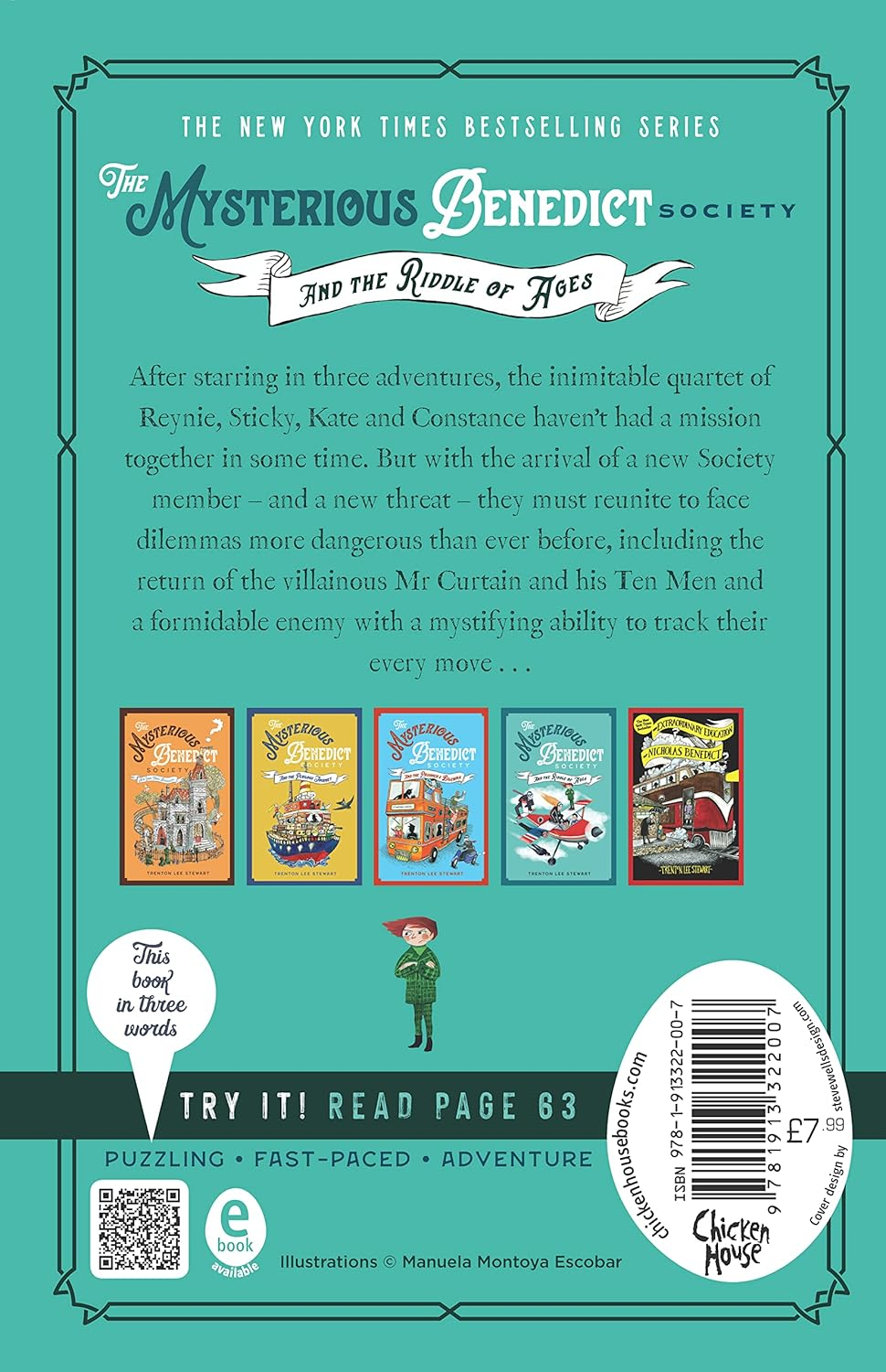 The Mysterious Benedict Society and the Riddle of the Ages (The Mysterious Benedict Society #4) image number 6