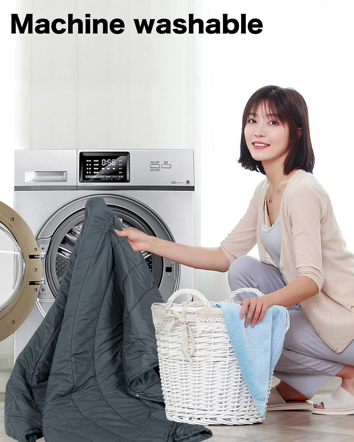 Iclimb 3M Thinsulate Insulation Warm Camping Blanket Ultralight Compact (Dark Grey)