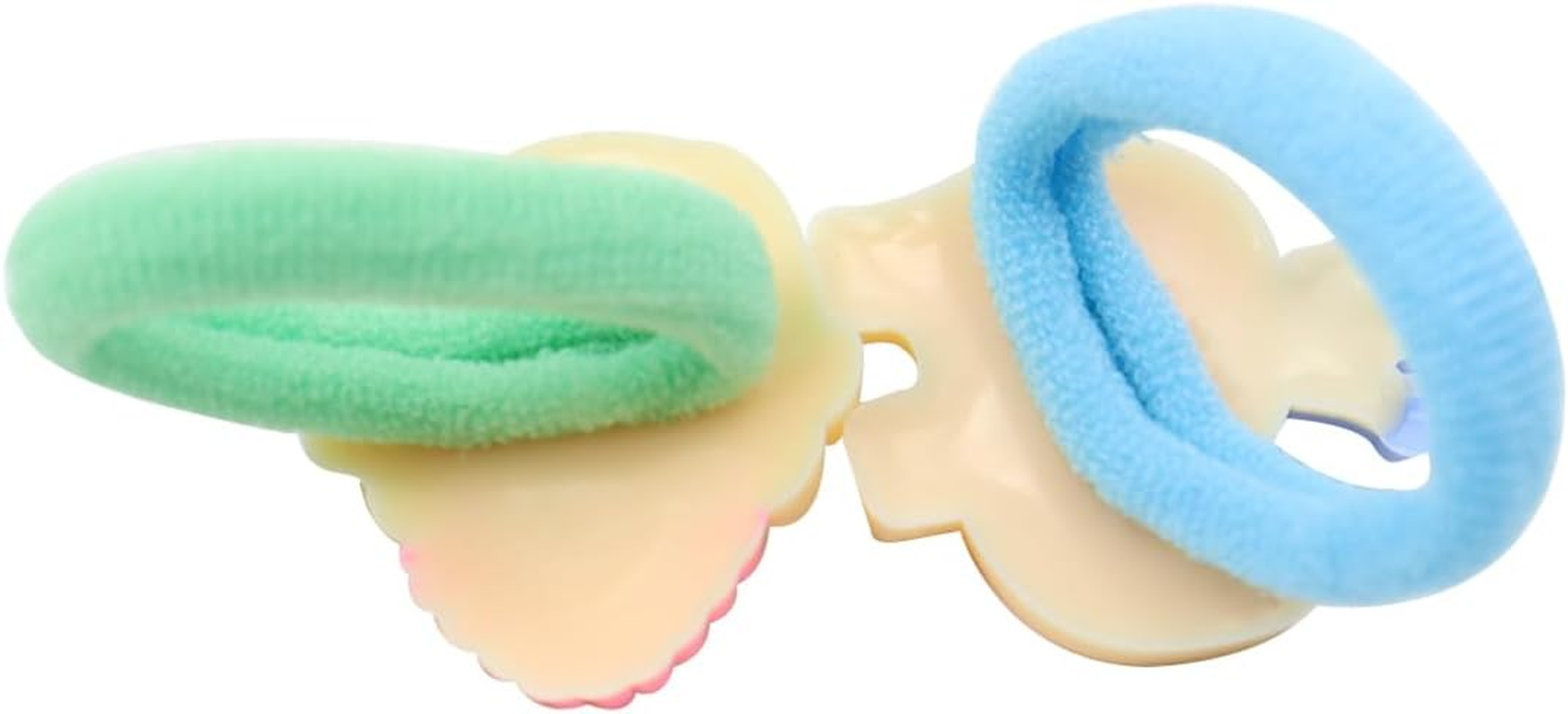 CENPEK 100 Girls Headband, Soft Seamless Bow Flower Panda Carrot Shape, Elastic Headband Ponytail Holder, Suitable for Girls Hair without Damage Accessories image number 5