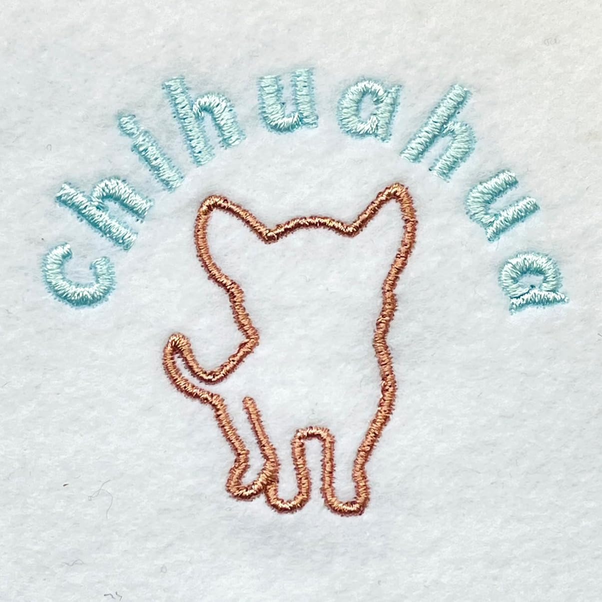 ニックナック Nickknack Heart Full Pet Paseo T-Shirt WH S Chihuahua [02995-01] Guide Dog Support Product White image number 1