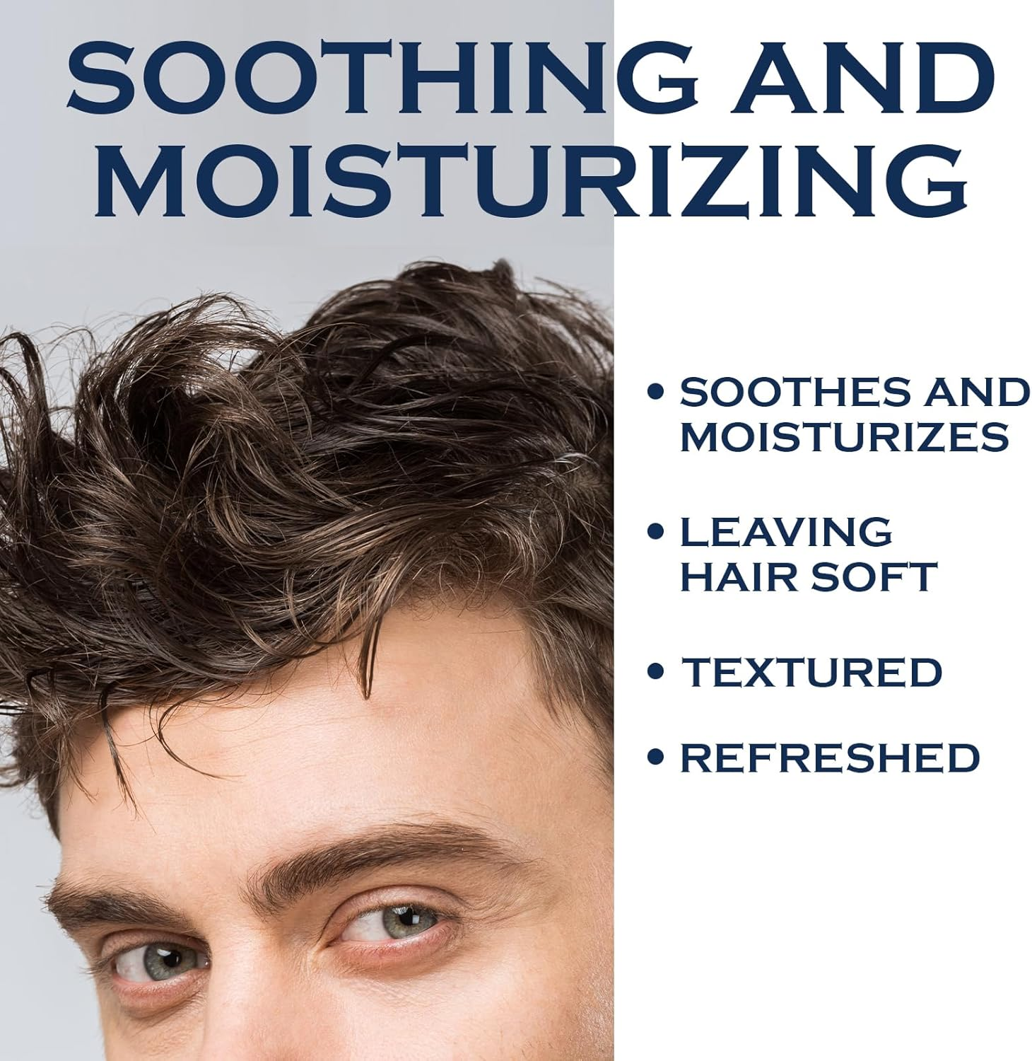 THEMANCODE Sea Salt Spray Men Hair, Beachy Hair Texturizing Spray with Kelp, Red Algae and Aloe Vera, Birthday Gifts for Men, Dad and Son 8.8 Oz image number 1