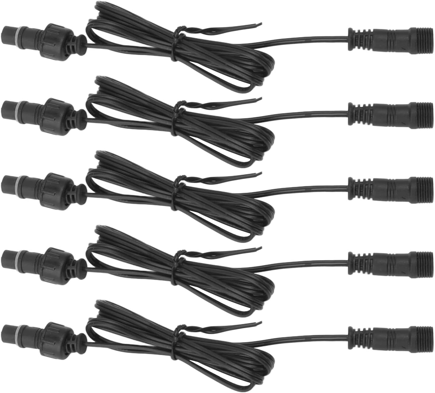 Deck Light Extension Cable, LED Deck Light Extension Cable 3.3Ft 5 Pcs anti Impact 2 Pin IP67 Waterproof for Outdoor image number 4