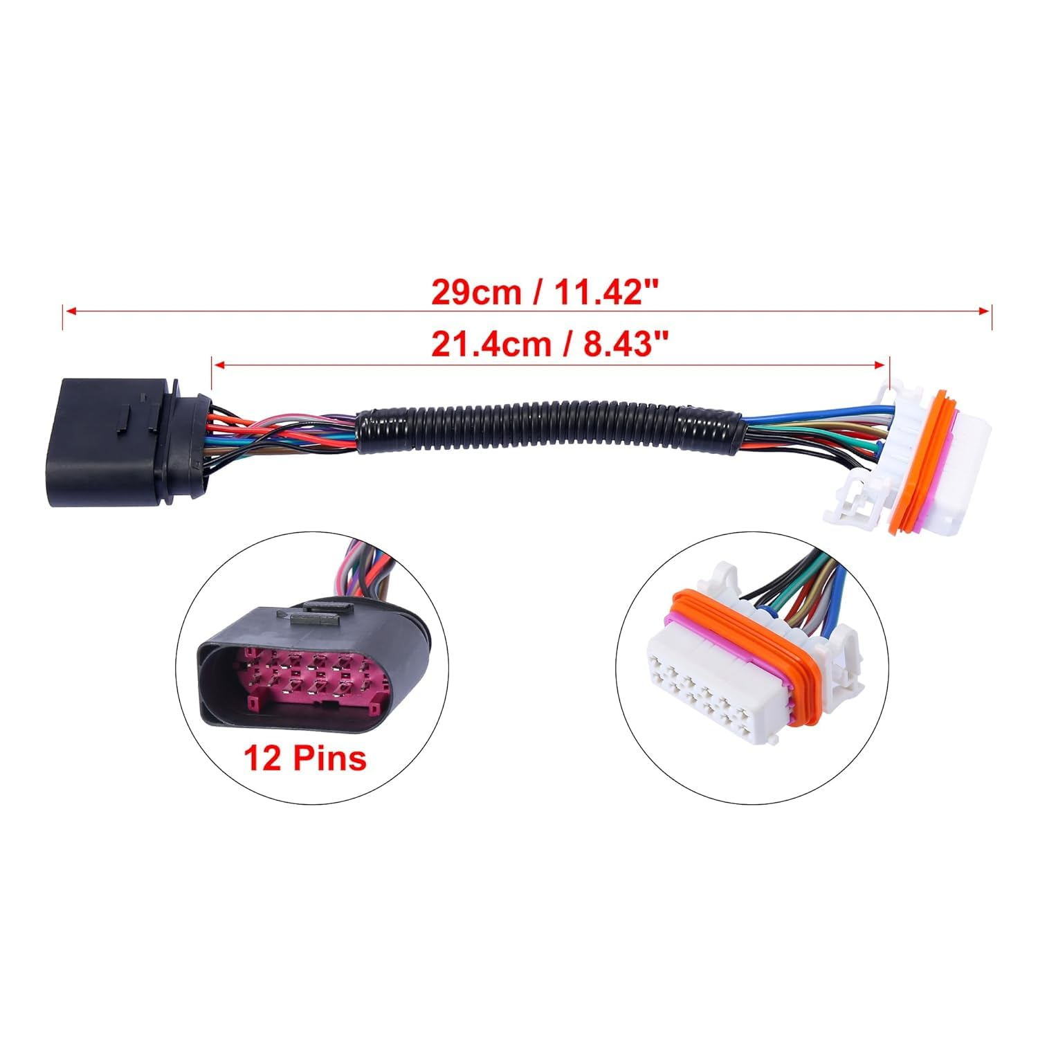 Headlight Wiring Harness Adapters 7L6971071A for Volkswagen Touareg 2004-2006 for Porsche Cayenne 2004-2006 3.2L for Porsche Cayenne 2003-2006 4.5L 2PC image number 1