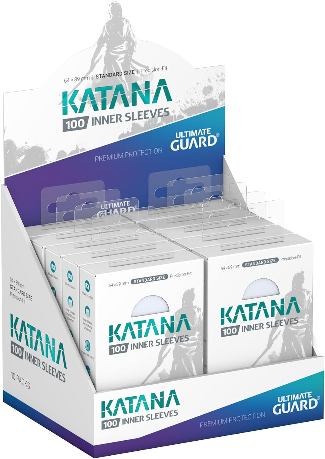 Ultimate Guard Katana Inner Sleeves 100-Pieces image number 1