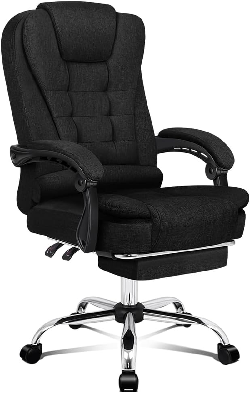 ALFORDSON Ergonomic Office Chair with 150&deg; Recline & Footrest, Computer Desk Chairs with SGS Approved Gas-Lift, Executive Swivel Leather Video Game Chair, Max 180Kg (Earl Pink)