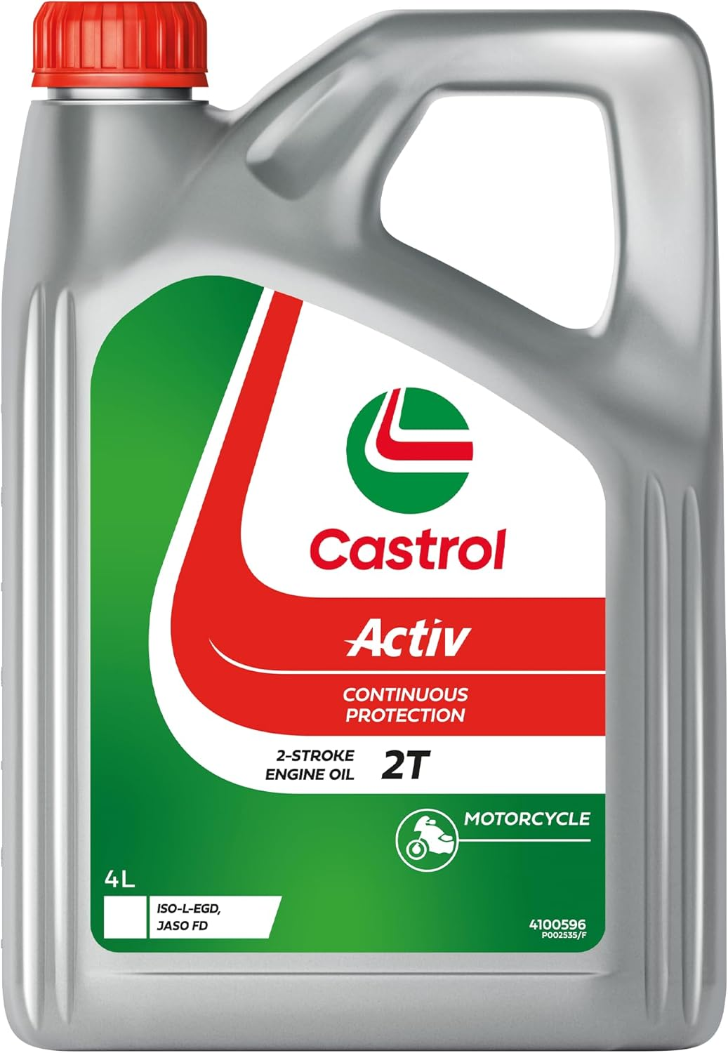 Castrol Activ 2T 2 Stroke Motorcycle Engine Oil 4 Litre