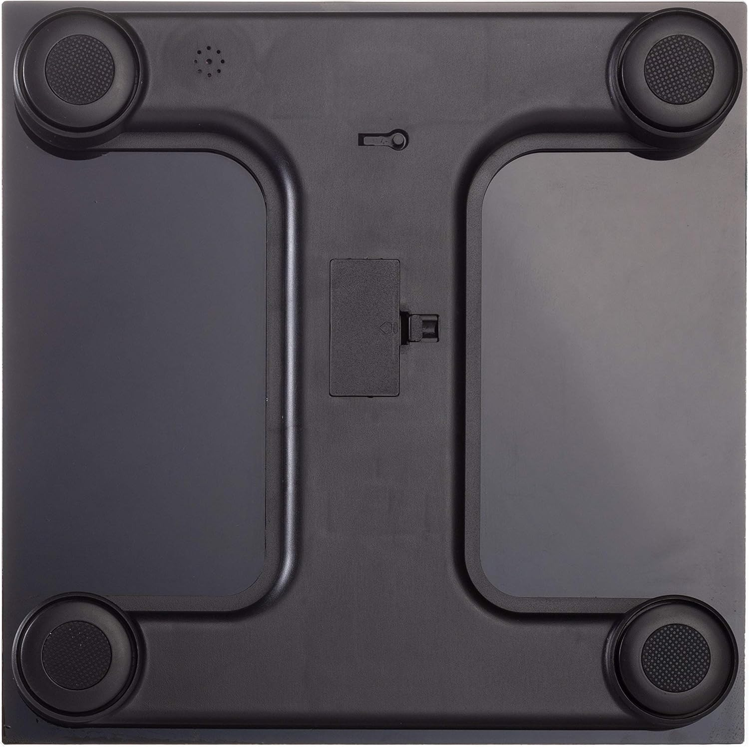 Talking Scales - Big Numbers and Clear Loud Voice Announcement of Weight (Black) image number 1