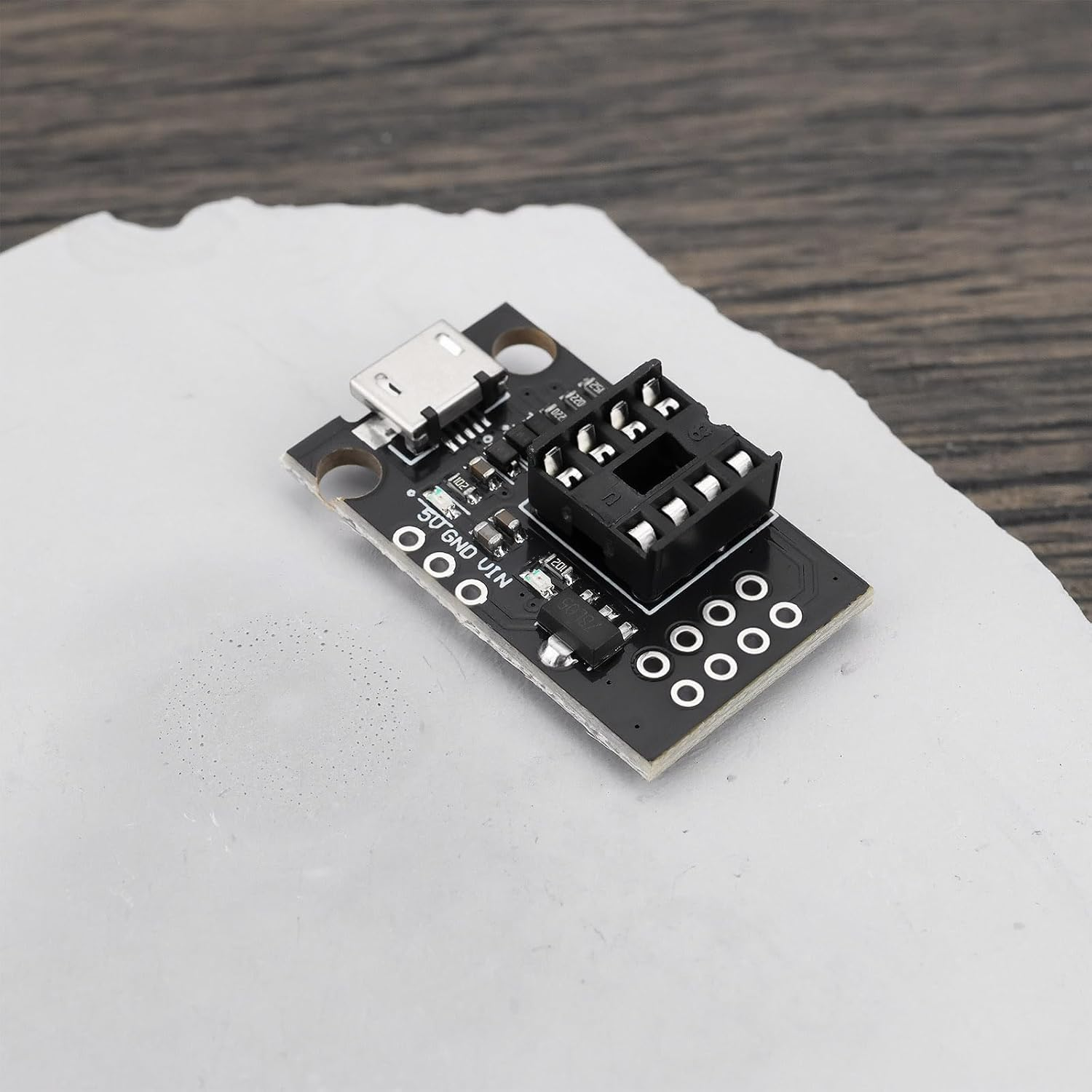 YINETTECH 4Pcs ATTINY85 Micro USB Development Board Compatible with Attiny13A Attiny25 Attiny45 Attiny85 image number 1