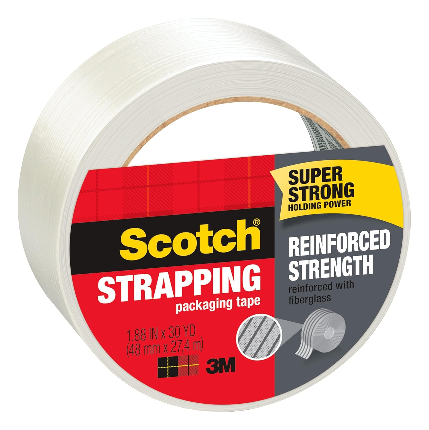 Scotch Strapping Tape, 1.88 X 30 Yards (8950-30) image number 4