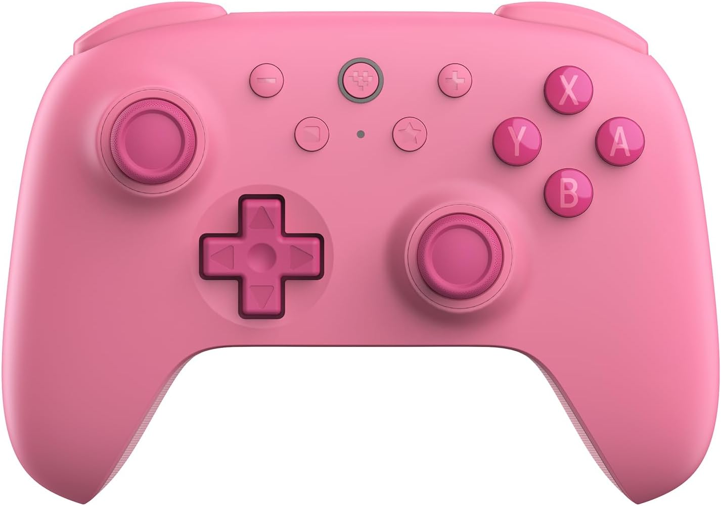 8Bitdo Ultimate 2C Bluetooth Controller for Switch, Wireless Controller with 6-Axis Motion Control, Rumble Vibration, Refined D-Pad and Bumpers, and Hall Effect Joysticks (Pink)
