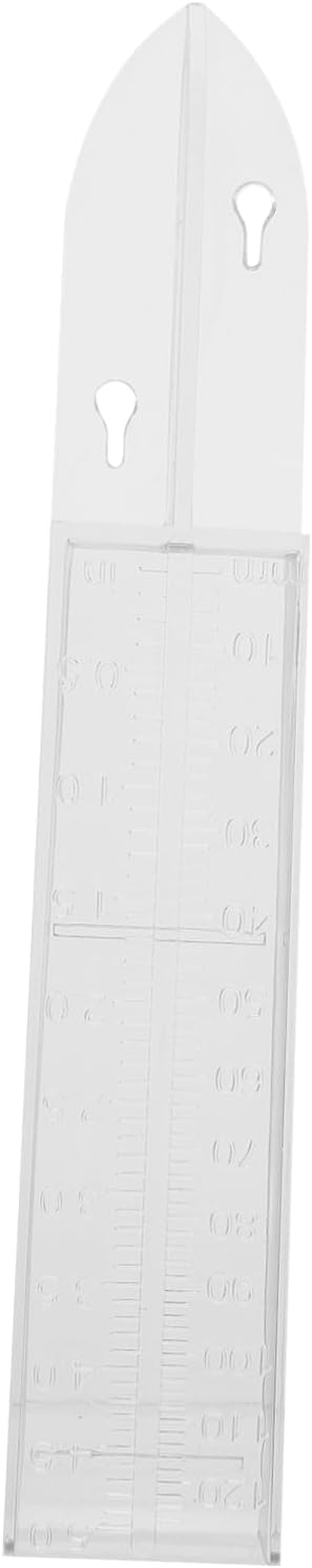 Plastic Rain Gauge Cup and Outdoor Rainfall Measuring Cylinder for Garden Use Holder, Rain Meter Container for Home Weather Monitoring
