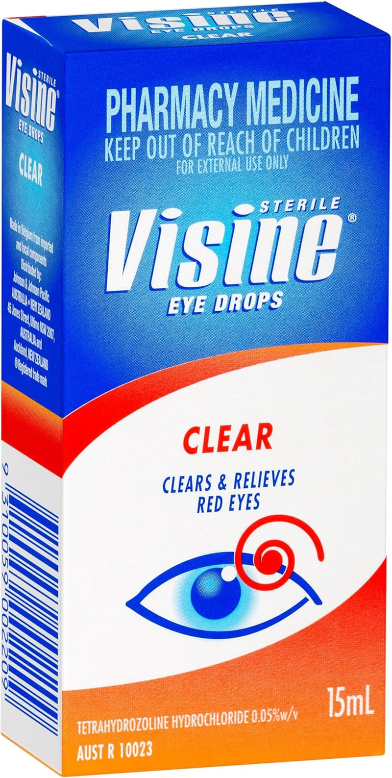 Visine Clear Eye Drop 15 Ml image number 5