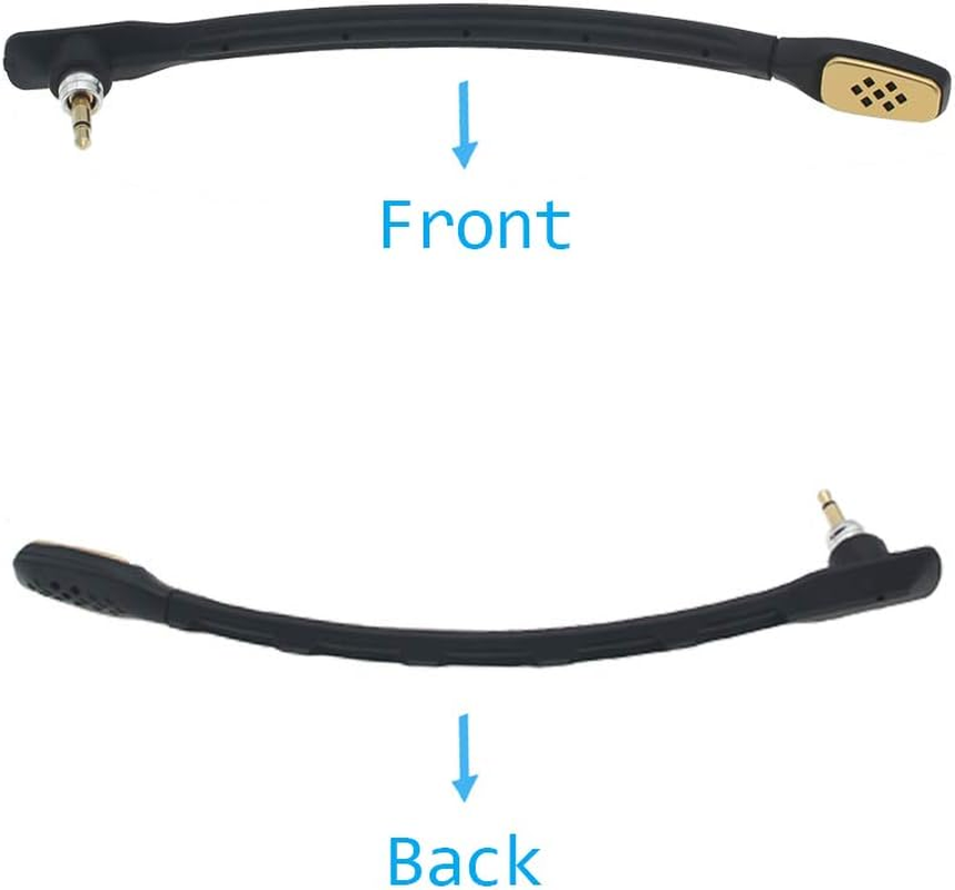 MQDITH Replacement Microphone Compatible with Astro A40 TR Gaming Headset (Black) image number 1