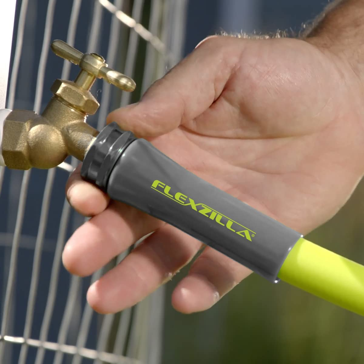 Flexzilla Garden Hose, 3/4 In. X 75 Ft., Heavy Duty, Lightweight, Drinking Water Safe - HFZG675YW