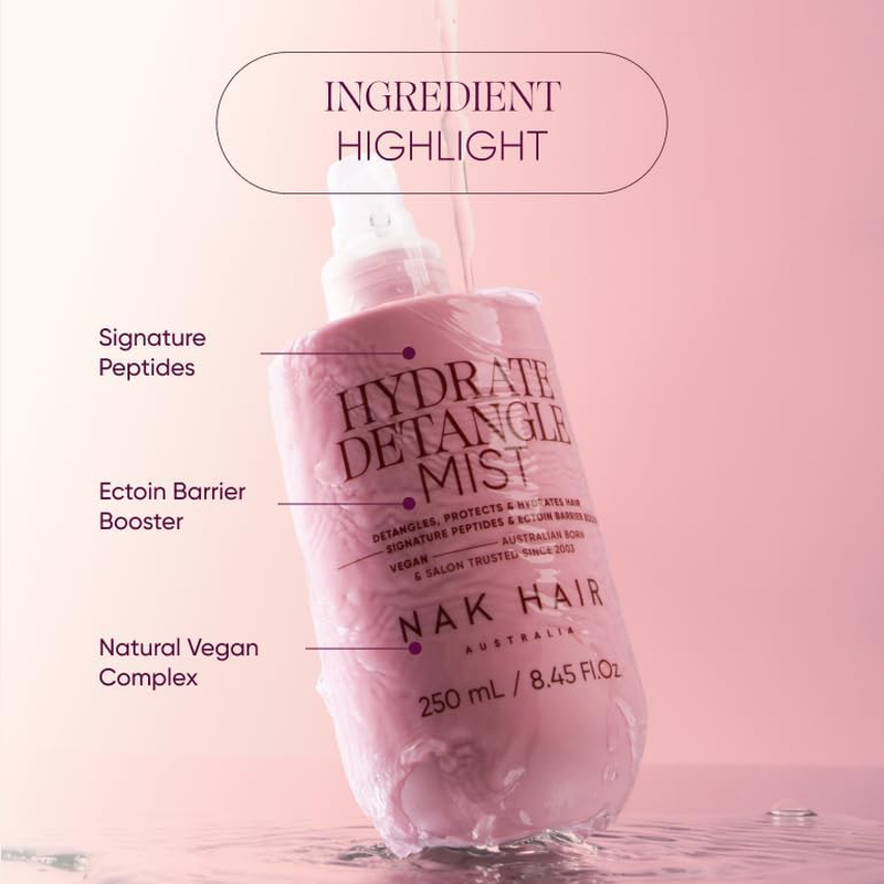 NAK Signature Hydrate Detangle Mist 250Ml