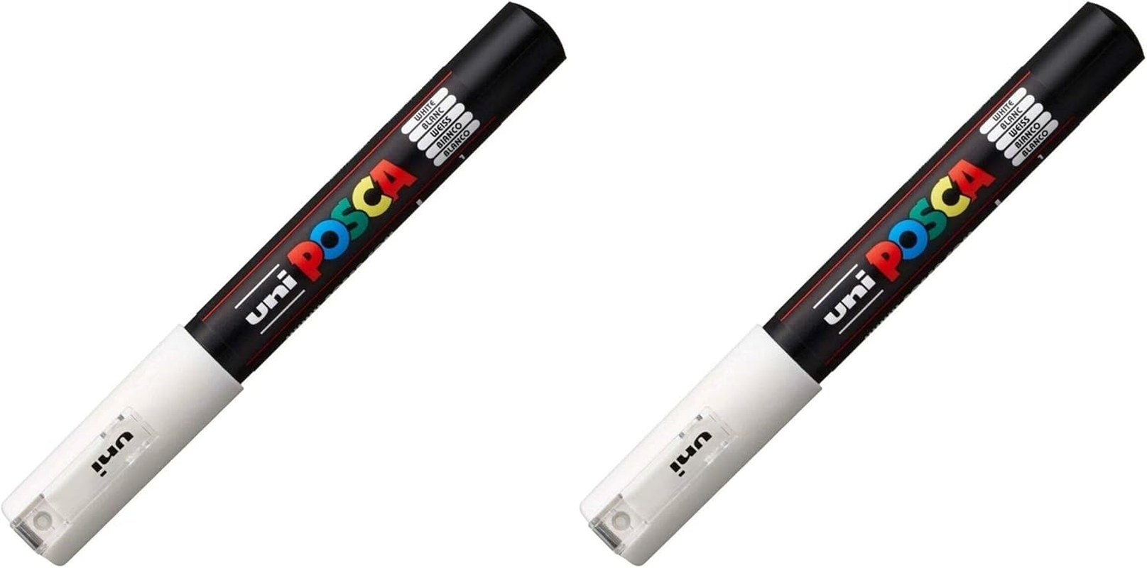 Uni-Ball Uni Posca Extra Fine Bullet Tip Marker, White image number 2