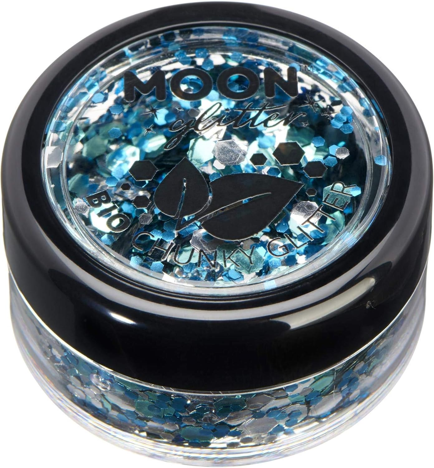 Mystic Bio Biodegradable Eco Chunky Glitter by Moon Glitter - 100% Cosmetic Bio Glitter for Face, Body, Nails, Hair and Lips - 3G - Glacier - Aquarium image number 2
