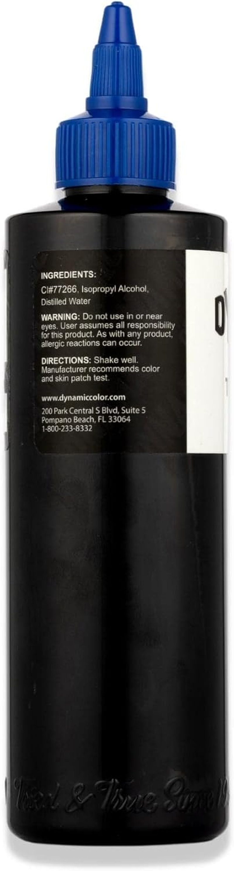 Dynamic Triple Black Tattoo Ink Bottle 8Oz