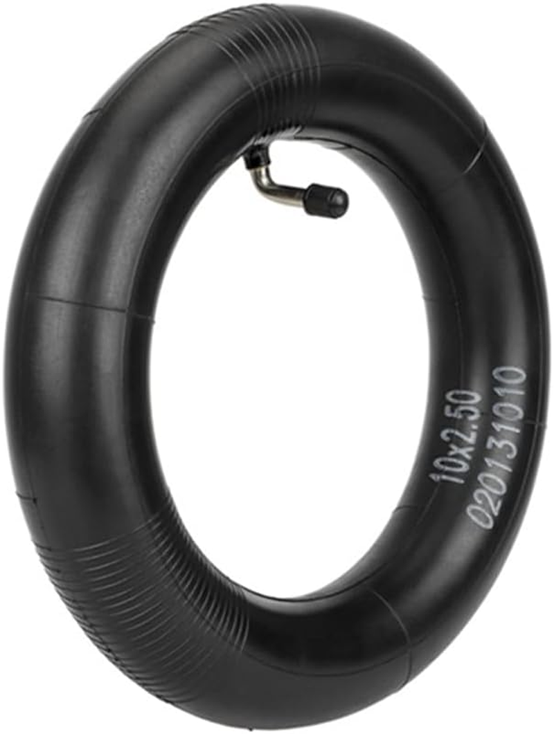 Zicojia 10X2.5 Inner Tube 90 Degree Valve for Zero 10X/VSETT Electric Scooter 10 Inch Curved 90 Degree Inner Tube Easy to Use image number 2