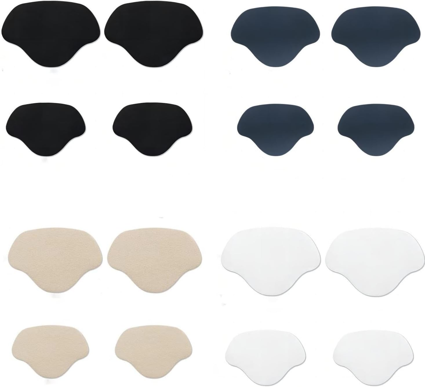 Lehuan 8 Pairs Shoe Heel Repair Patch, Self-Adhesive inside Shoe Patches for Holes, Wear Prevention Insert Quick Patch Hole Repair Patches Kit image number 6