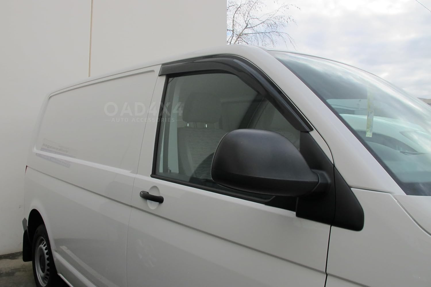 OAD4X4 Weathershields Compatible with Volkswagen Multivan/Transporter T6.1 2020-Onwards, Weather Shields Window Visors Wind Deflectors Sun Rain Guard 2PCS Set image number 4