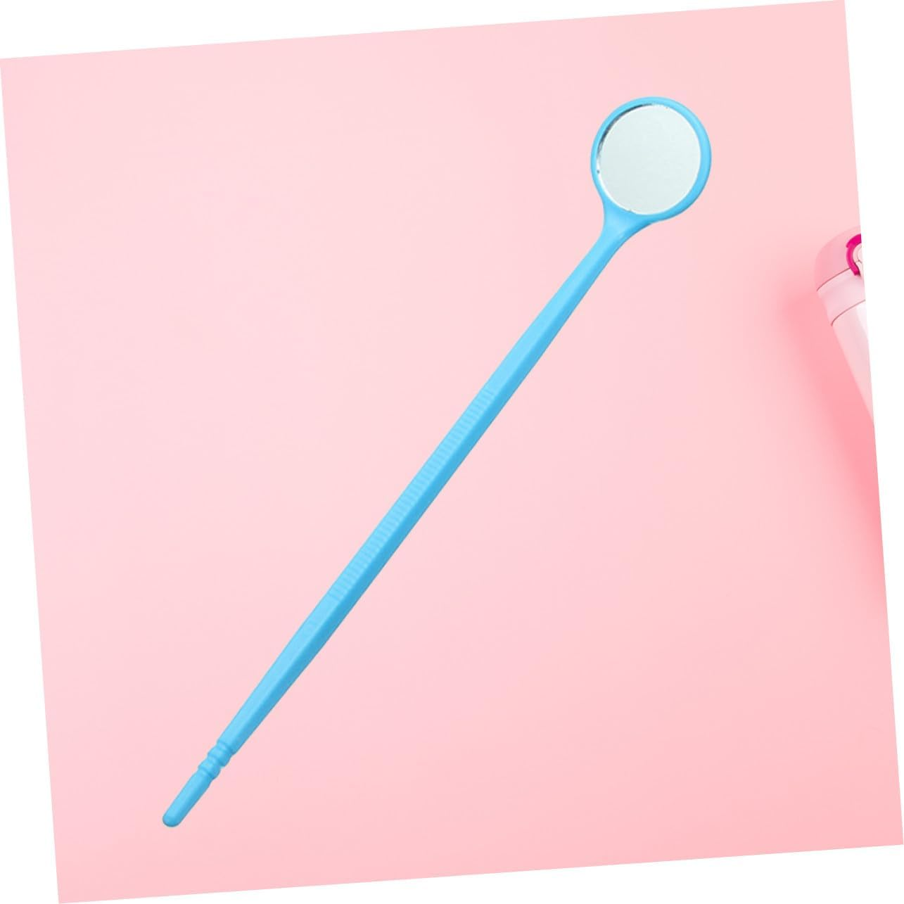 HEATSHAKING 100Pcs Disposable Plastic Mouth Mirrors for Dental Inspection Oral Care Tools for Household Hygiene and Plaque Visualization image number 4