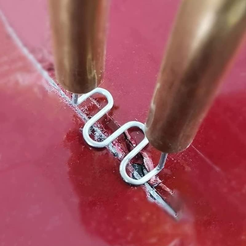 1200PCS Steel Hot Stapler Staples Repair Tools Kit for Plastic Welder Car Bumper, Durable Staples for Auto Bodywork image number 5