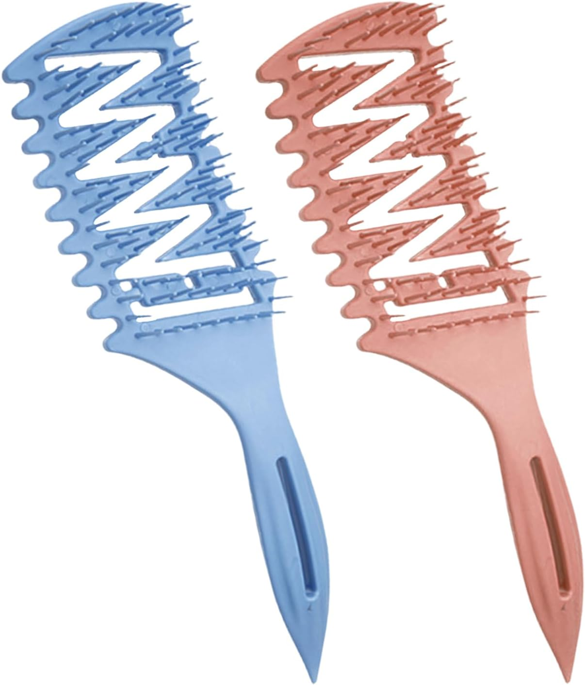 2 Pieces Hollow Hair Comb, Hair Comb, Loose Comb, Hair Accessories, Hair Care Comb, Hair Care Accessories image number 2
