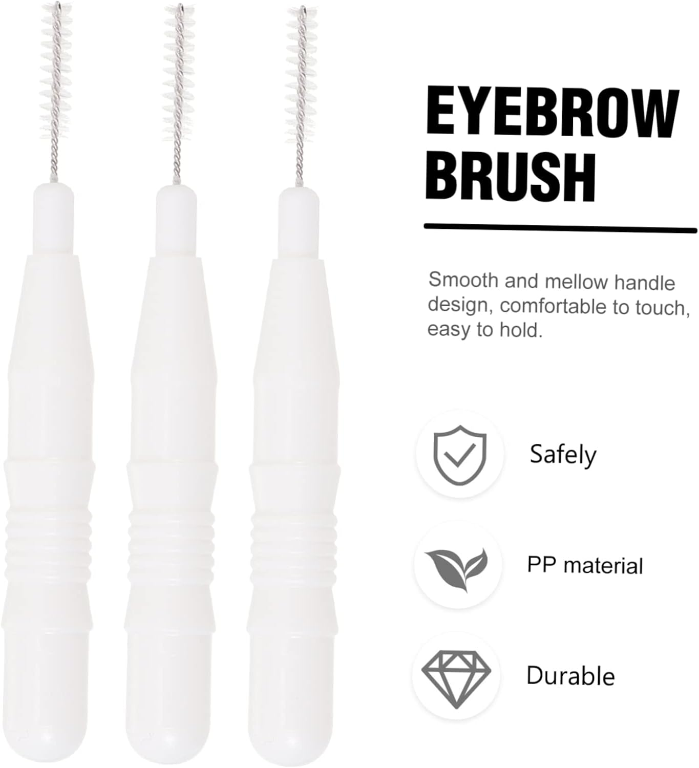 20Pcs Mini Makeup Brushes Multi-Use Eyebrow Makeup Brushes and Interdental Brushes with Bristles for Precision Application and Grooming image number 5