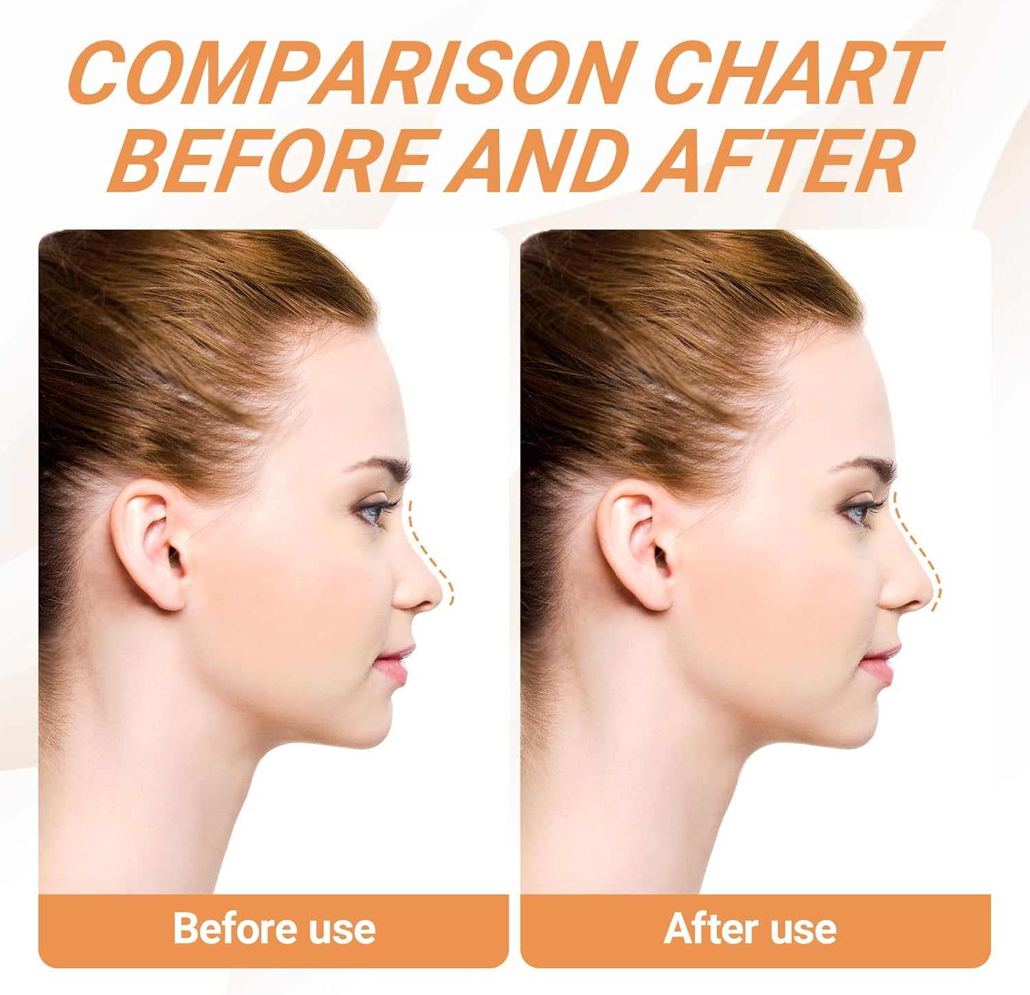 5 Pcs Nose Lifter - Nose Shaper Clip ＆ Instant Nose Lift Kit, Painless Straightening Beauty Tool Kit for Women/Men (Black, Clear) image number 6