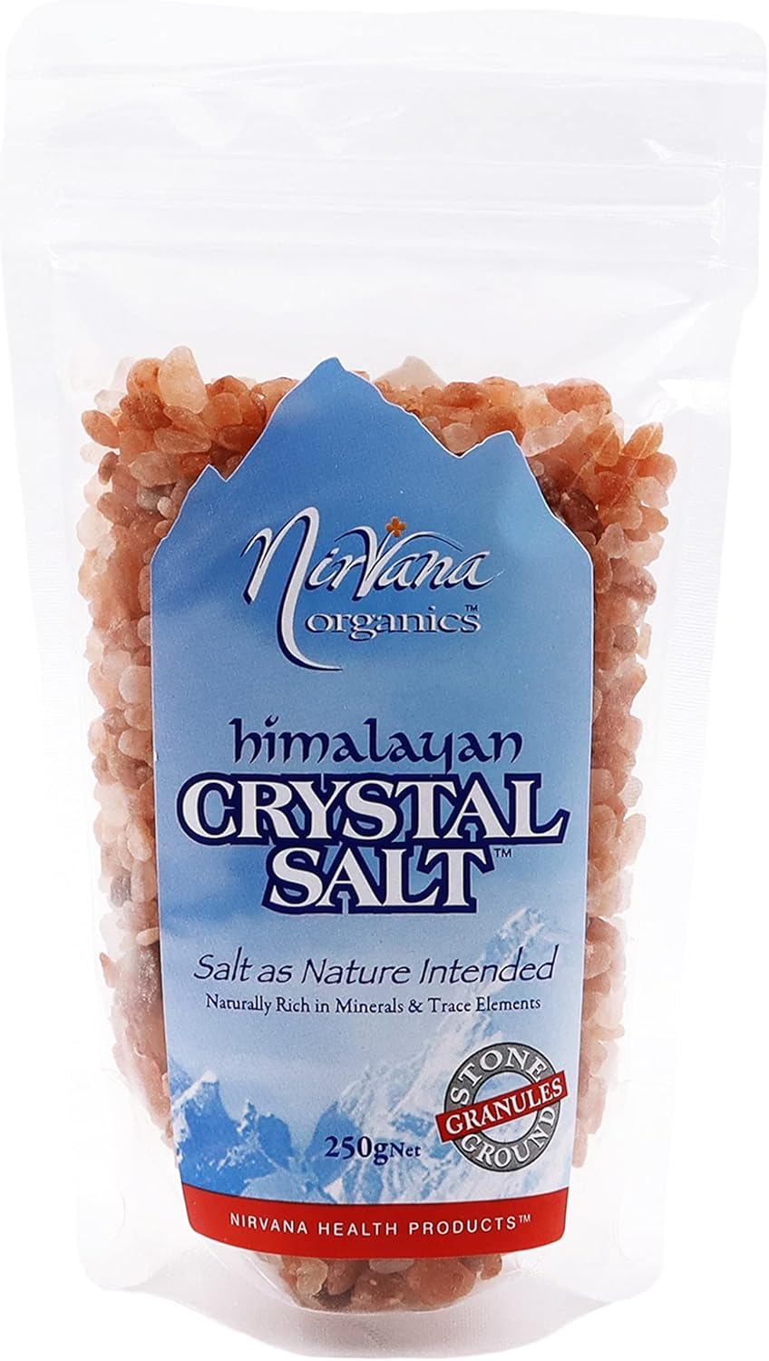 Nirvana Organics Granular Himalayan Salt 250G