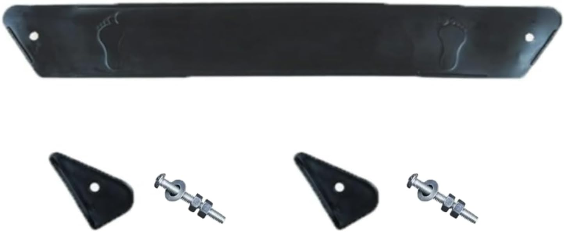 2Pcs Black Stroller Footrest Replacement Adjustable Stroller Extension Footboard Strollers and Accessories for Pushchair Seat Liners, Stroller Connectors Stroller Connectors Accessories(37Cm) image number 5