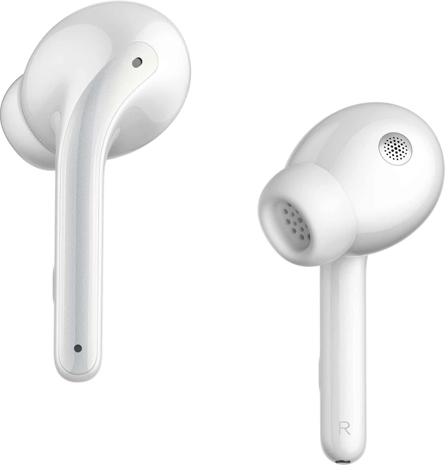 Xiaomi Buds 3 (Gloss White) + USB-C Cable 1 Metre Wireless Bluetooth 5.2 Headphones with USB-C Cable 1 Metre Wireless Headphones Lightweight up to 32 Hours Life Noise Cancelling White image number 1
