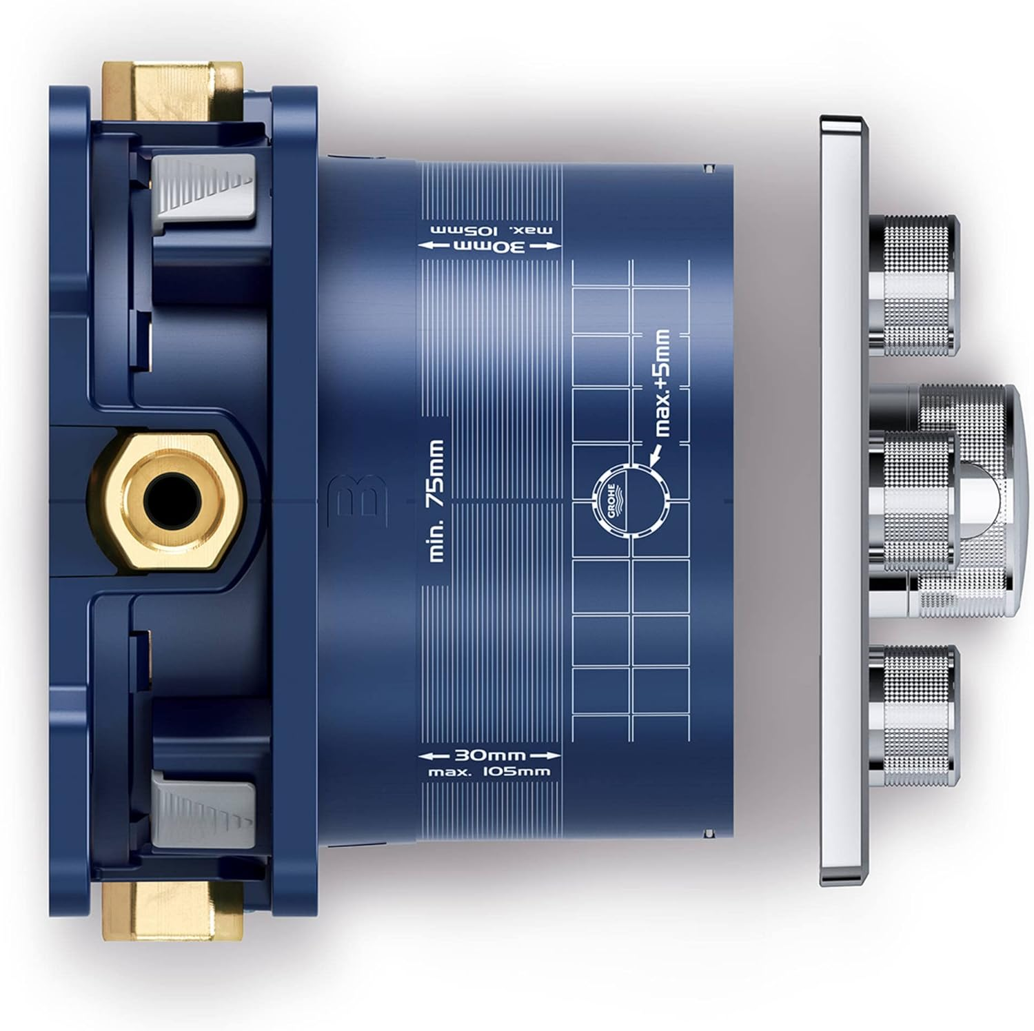 Grohe Rapido Smartbox - Shower Systems - Universal Concealed Installation Unit - DN 15-35600000 image number 5