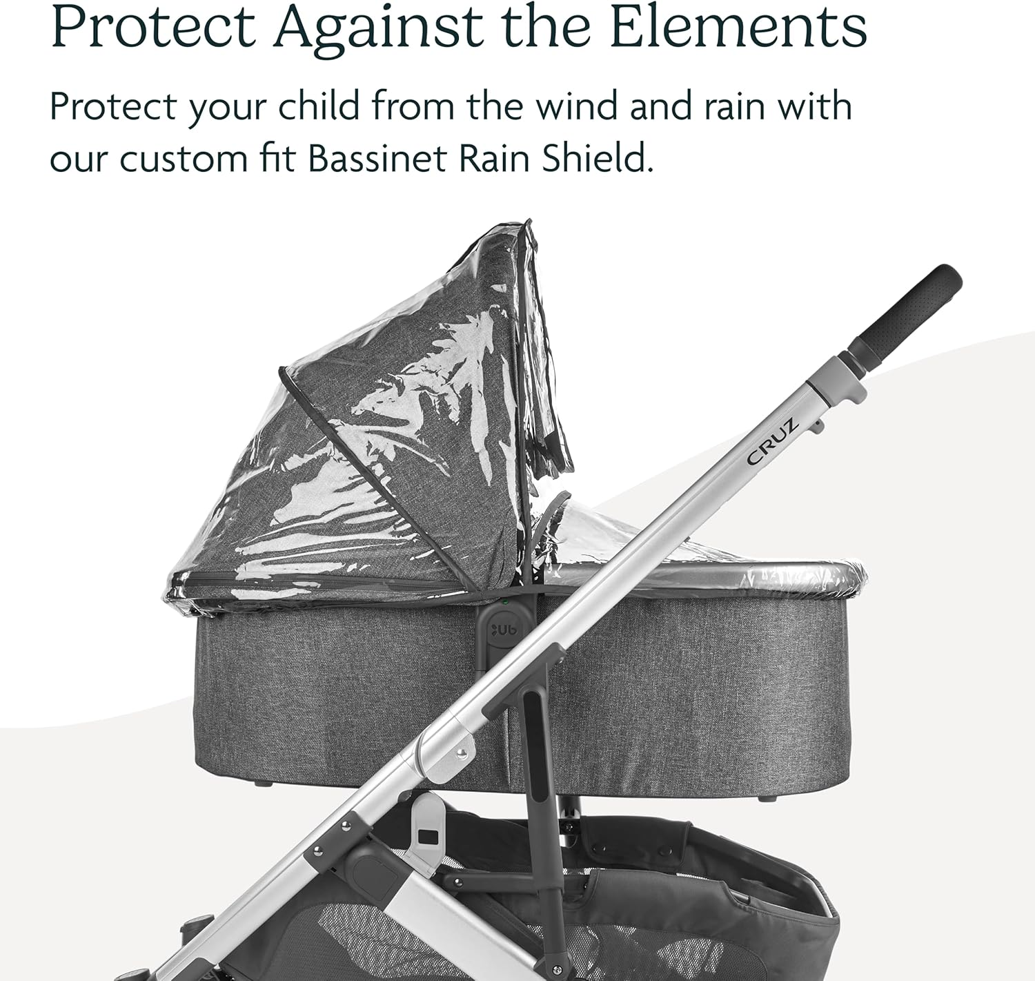 Uppababy Bassinet Rainshield image number 2