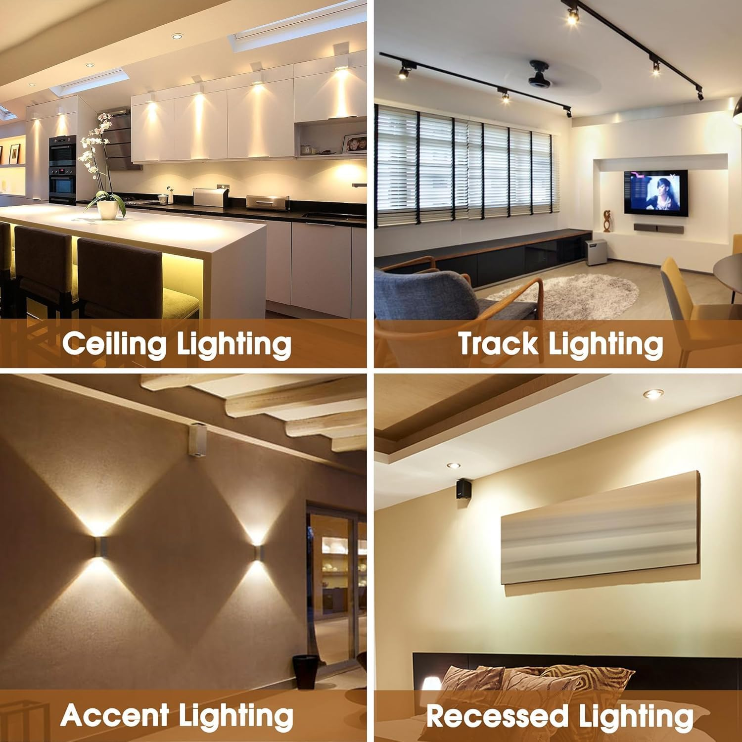 Halogen Light Bulbs 2 Pin, 6 Pack GU10 Bulb 50W 230V, GU10 Dimmable Warm White for Wax Warmer, Spot, Track Light, Candle Warmer [Energy Class G] image number 5