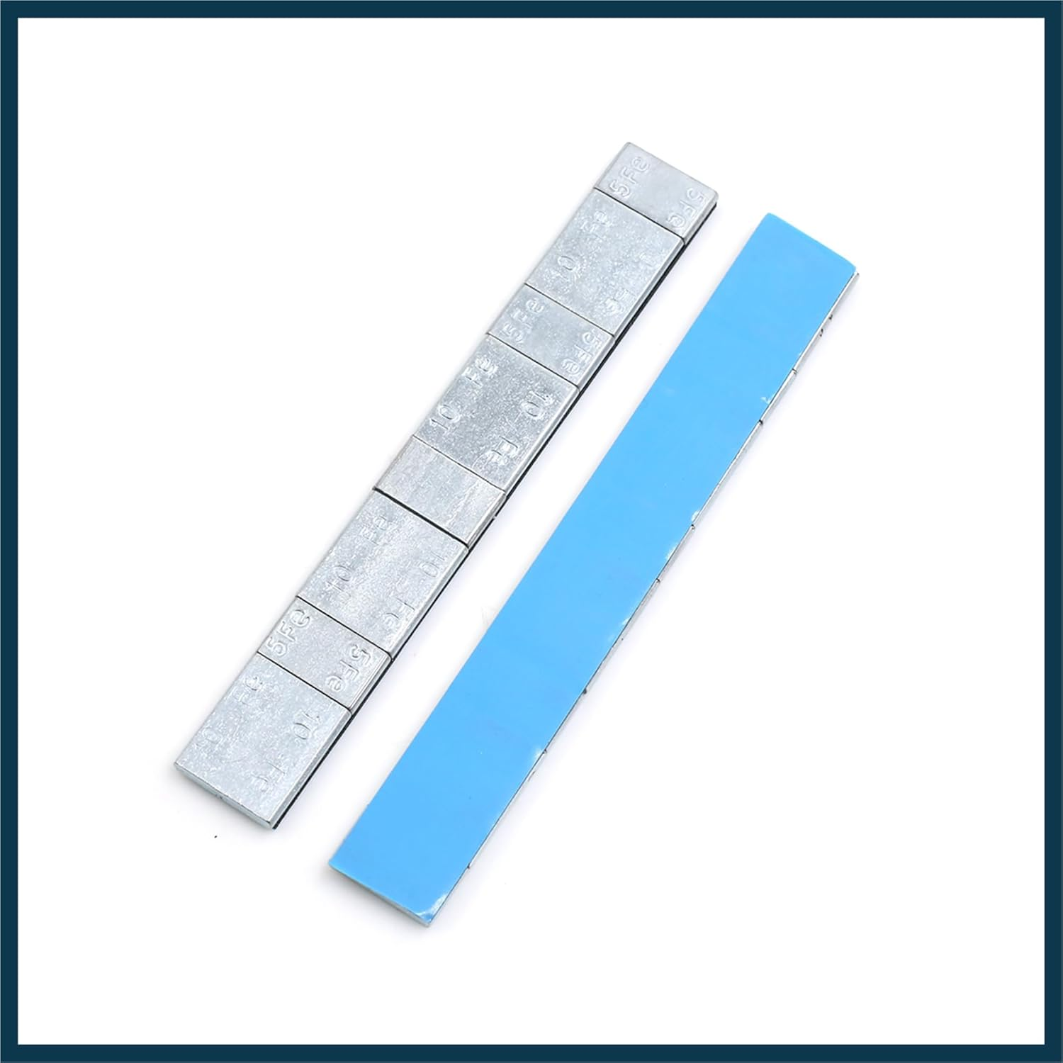 TUCKBOLD 2.1Oz Wheel Balance Weights Strips for Motorcycle 134 X 18Mm 5Pcs Automotive Parts