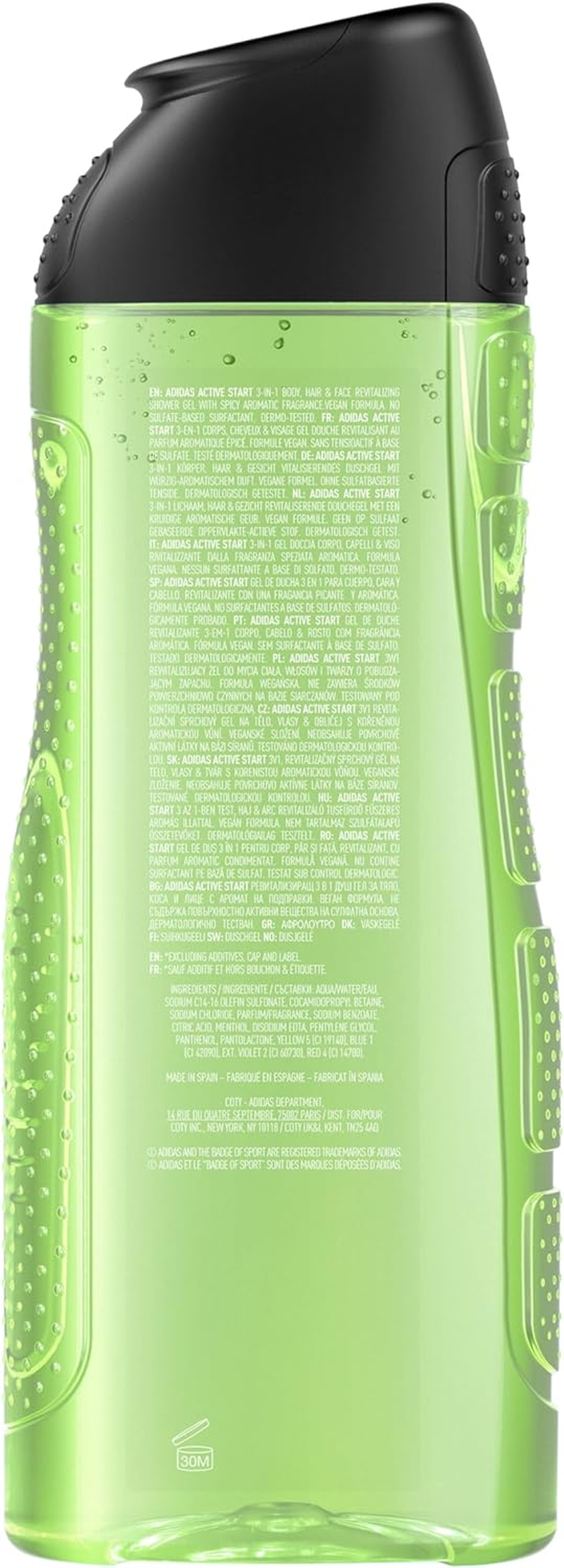 Adidas Active Start Shower Gel 400Ml image number 1