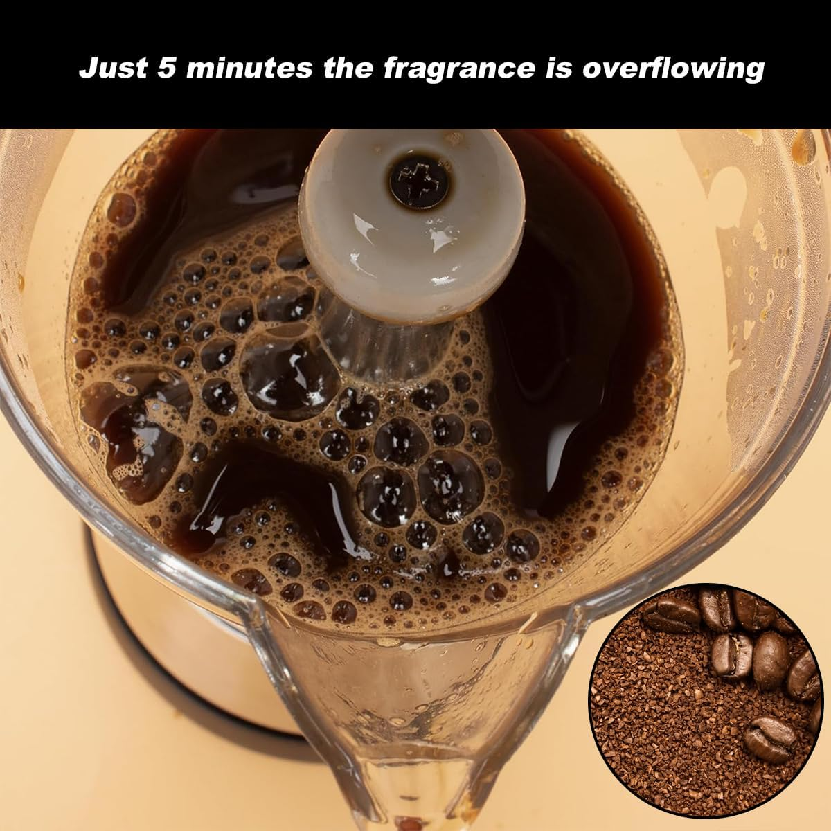 Mornest Electric Moka Pot Coffee Maker | Electric Espresso Maker with Auto Shutoff | Italian Classic | 360 Degree Rotating Base | 6 Cups (300Ml) | Stainless Steel/Black image number 2