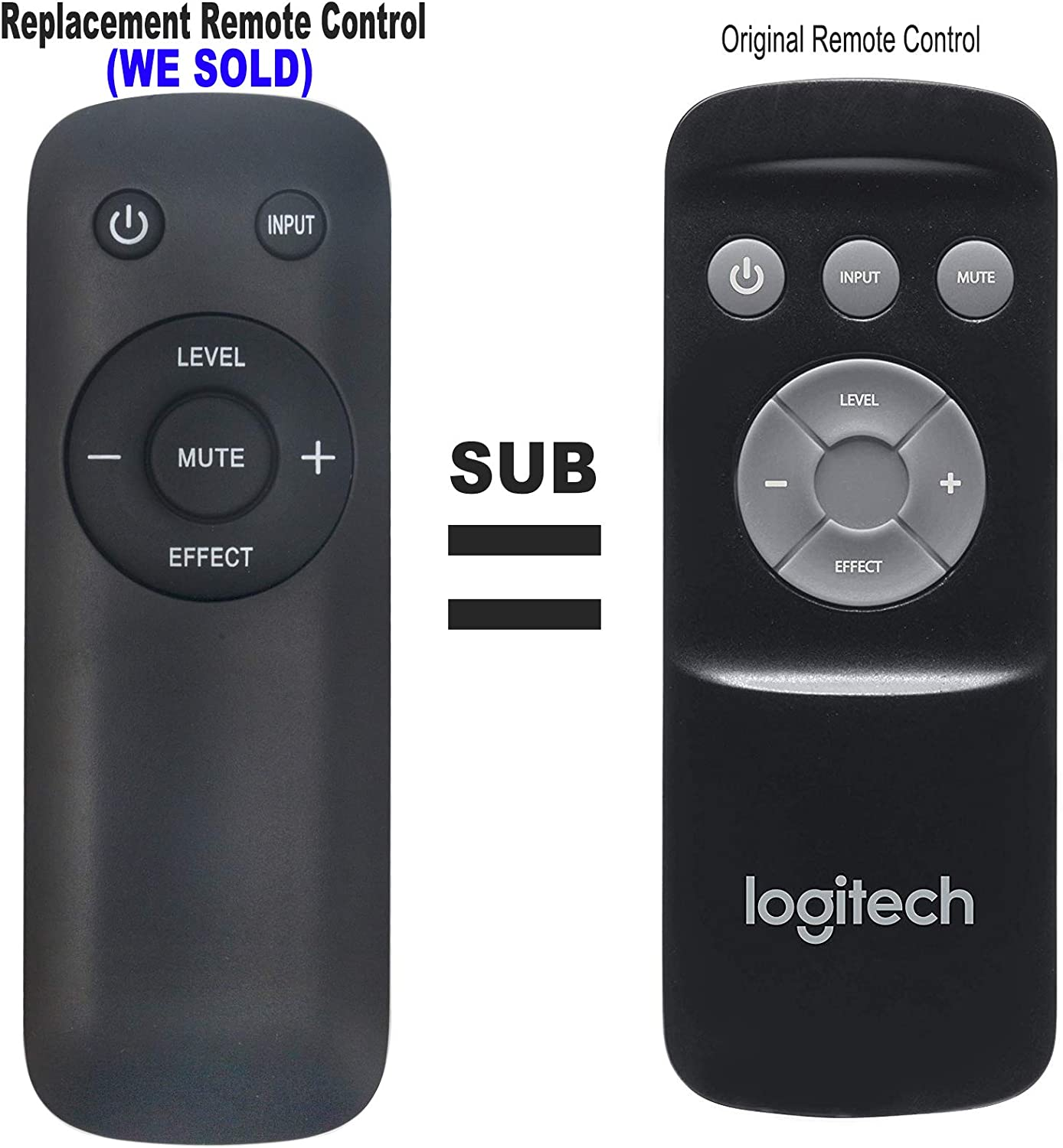 ALLIMITY New Replacement Remote Control Compatible with Logitech Surround Sound Speaker System Z906 image number 4