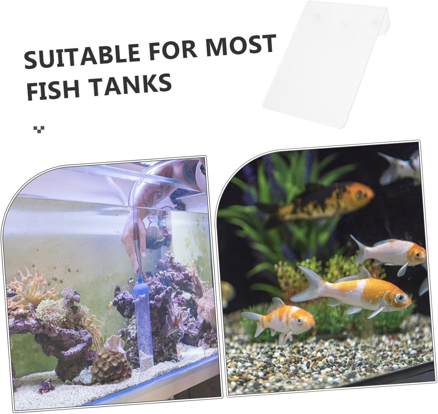 Yardwe Fish Breeding Safety Plate Aquarium Spawning Box Lightweight Acrylic Breeding Tank for Fish Tank Aquatic Pets image number 6