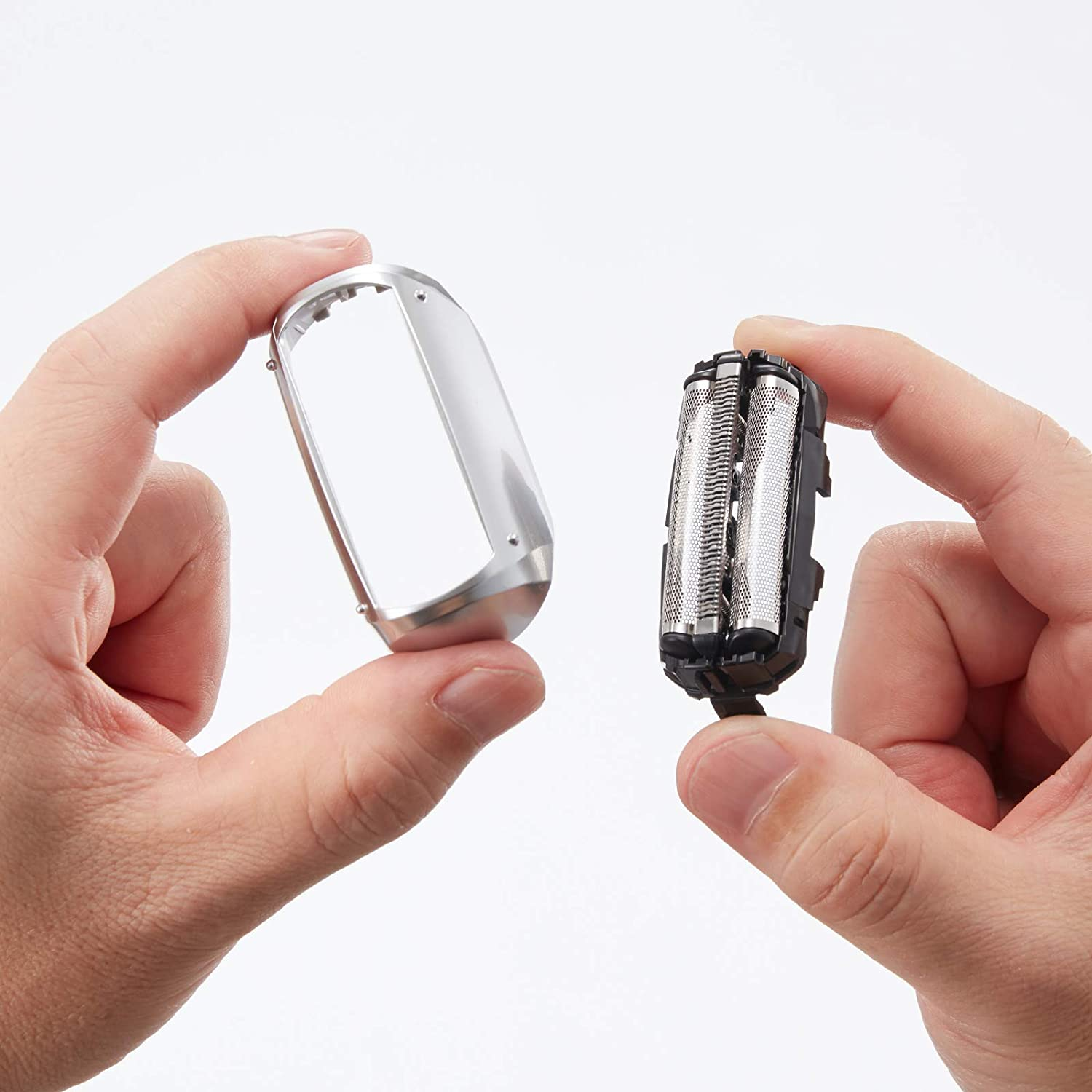 Panasonic Replacement Outer Foil for Shavers ES-RT37-S541, ES-SL33-S541, ES-SL41 & ES8101 (WES9087), Silver, (Pack of 1) image number 1