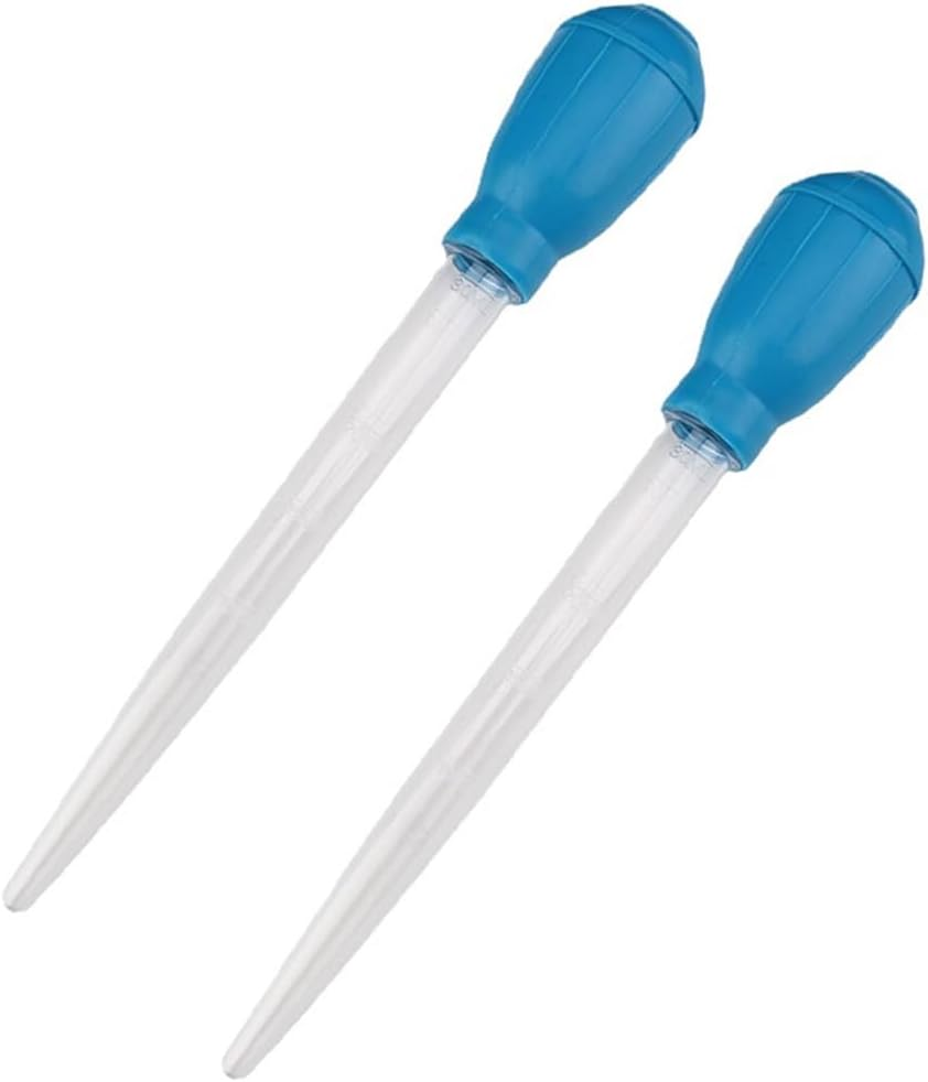 AIMALL Multi-Purpose Aquarium Cleaner - Fish Tank Water Changer and Waste Remover, 16.9-Inch Coral Feeding Tool, Versatile Suction Device